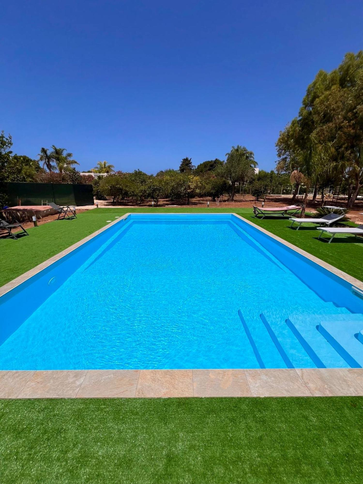 Villa Siciliana Con Piscina "Dal Picciotto" Marsala Exterior foto