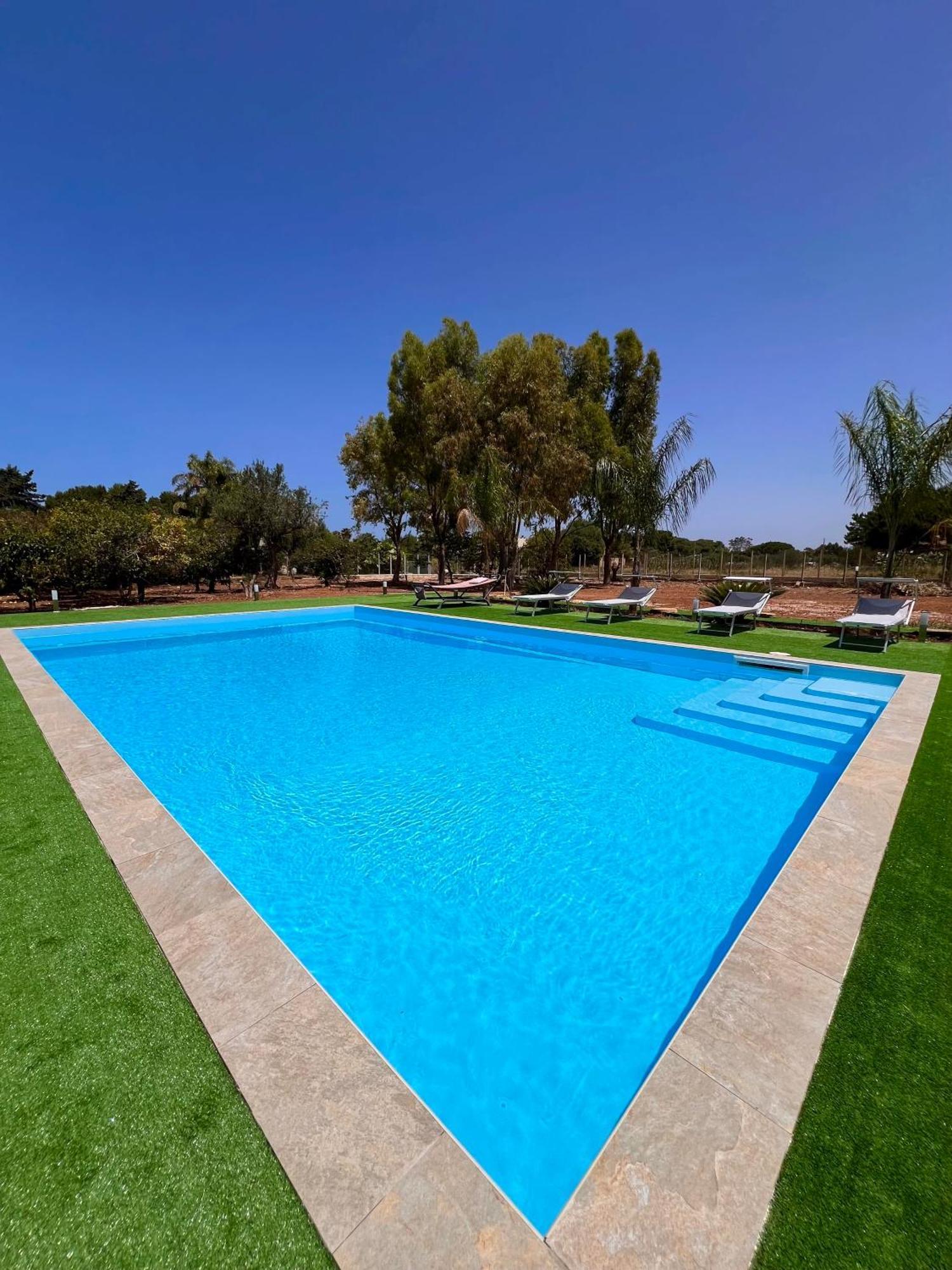 Villa Siciliana Con Piscina "Dal Picciotto" Marsala Exterior foto
