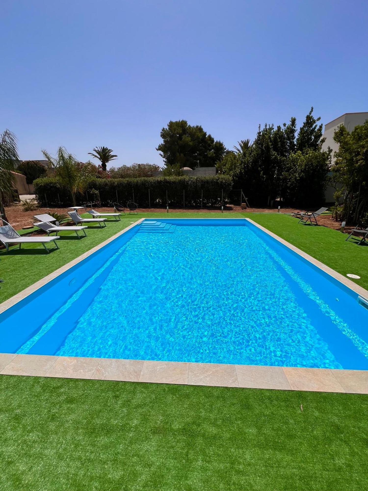 Villa Siciliana Con Piscina "Dal Picciotto" Marsala Exterior foto